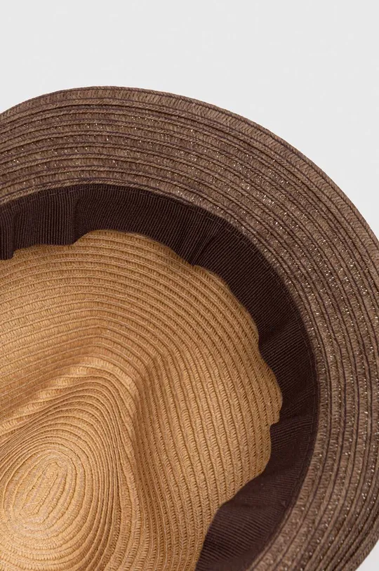 brązowy Sisley kapelusz