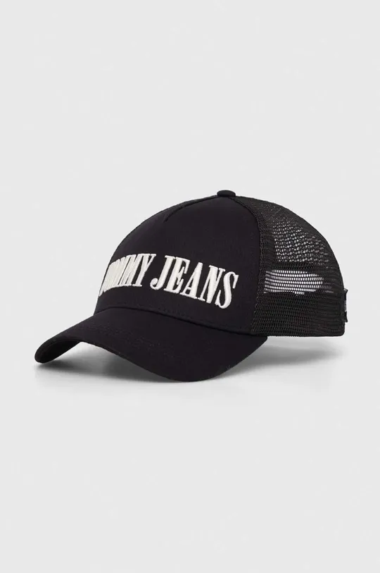 czarny Tommy Jeans czapka z daszkiem Męski