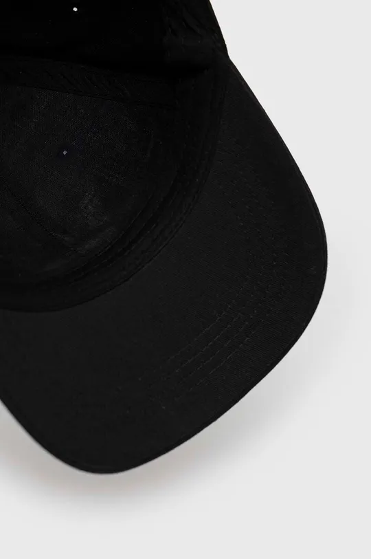 czarny Wrangler czapka z daszkiem bawełniana