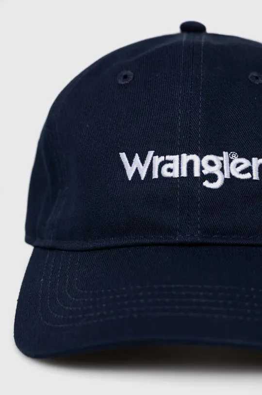 Βαμβακερό καπέλο του μπέιζμπολ Wrangler σκούρο μπλε