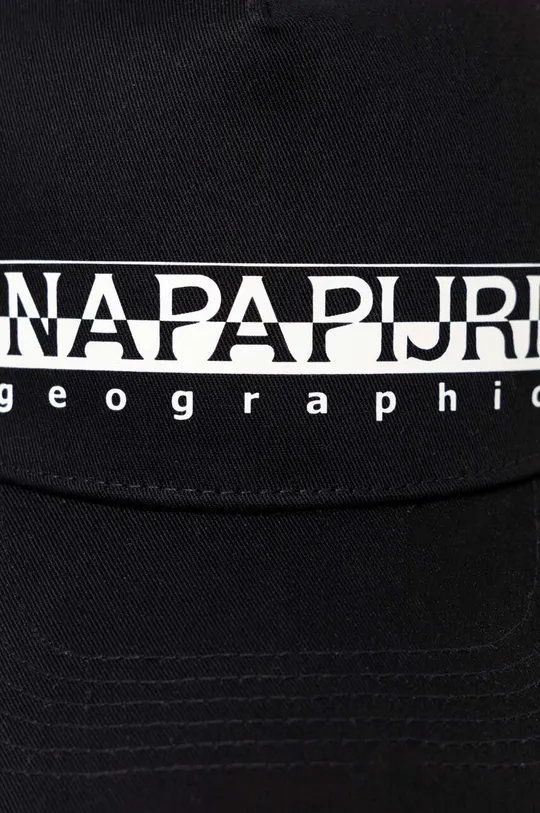 Шапка с козирка Napapijri F-Box Cap черен