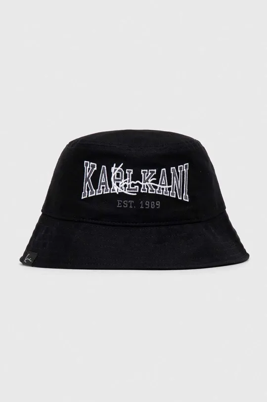 czarny Karl Kani kapelusz bawełniany Męski