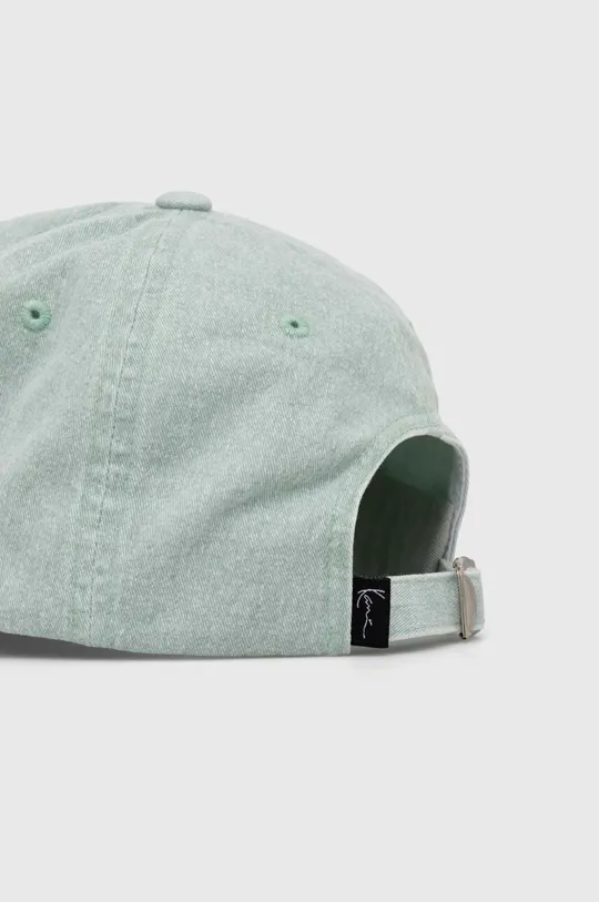 Βαμβακερό καπέλο του μπέιζμπολ Karl Kani πράσινο
