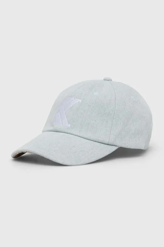 μπλε Βαμβακερό καπέλο του μπέιζμπολ Karl Kani Ανδρικά