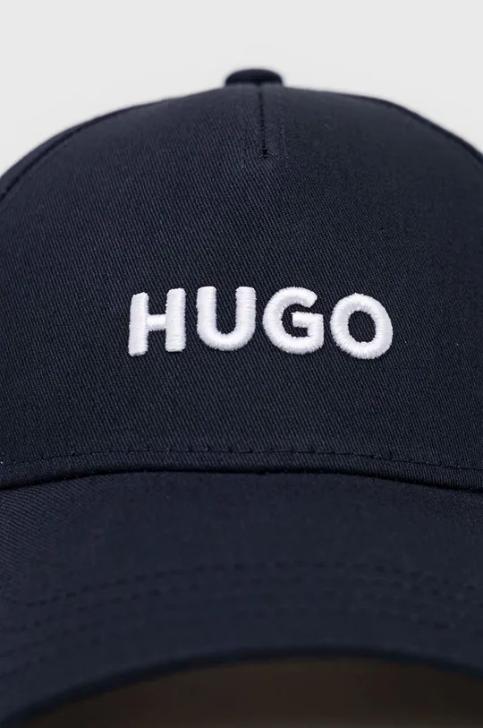 Хлопковая кепка HUGO тёмно-синий