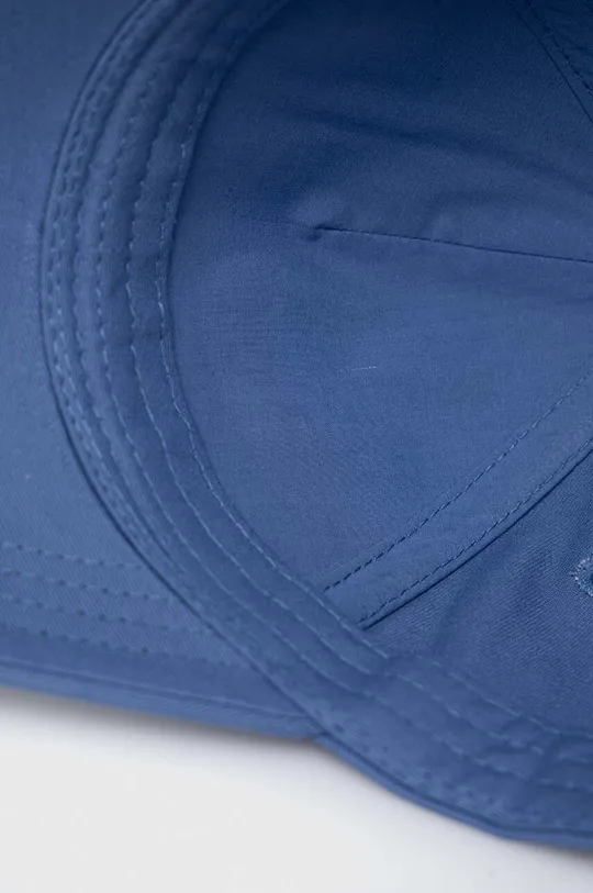niebieski HUGO czapka z daszkiem bawełniana