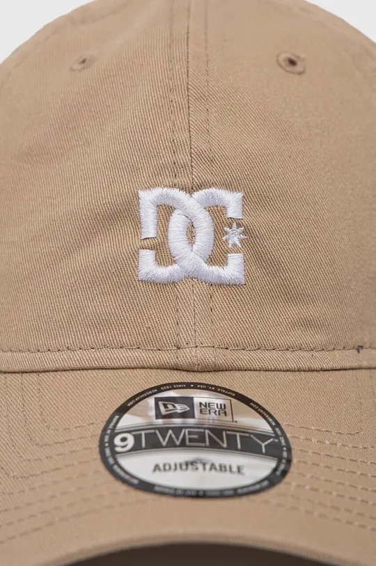 beige DC berretto da baseball in cotone
