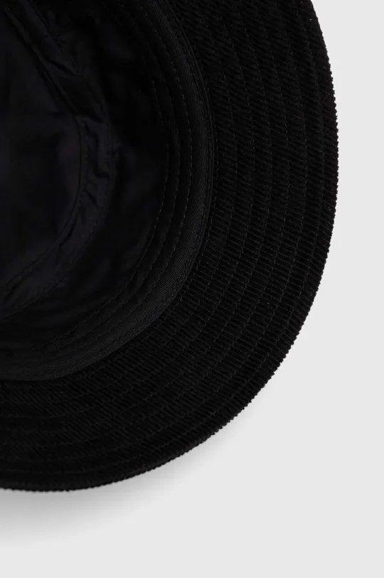 czarny DC kapelusz sztruksowy