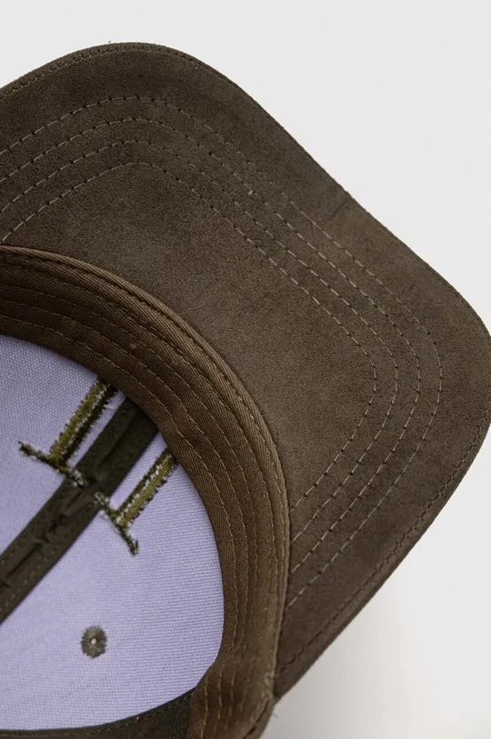 oliwkowy Vans czapka z daszkiem