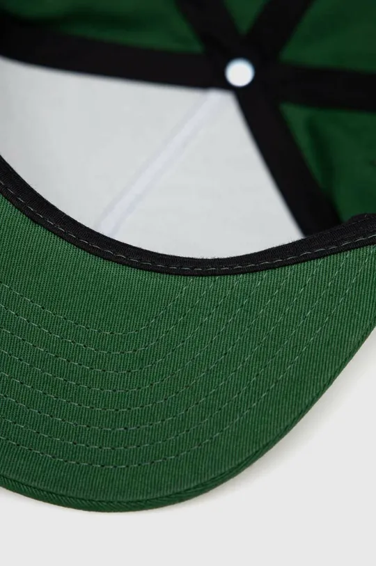 πράσινο Βαμβακερό καπέλο του μπέιζμπολ Vans