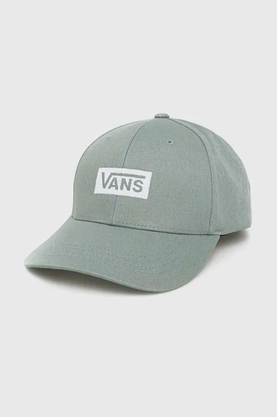 πράσινο Βαμβακερό καπέλο του μπέιζμπολ Vans Ανδρικά