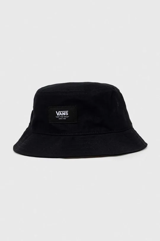 μαύρο Βαμβακερό καπέλο Vans Ανδρικά