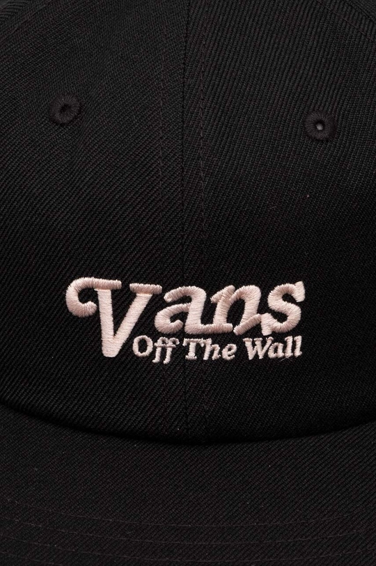 Καπάκι με μείγμα μαλλί Vans VN0A7PRGBLK1 μαύρο SS23