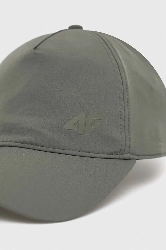 Βαμβακερό καπέλο του μπέιζμπολ 4F πράσινο