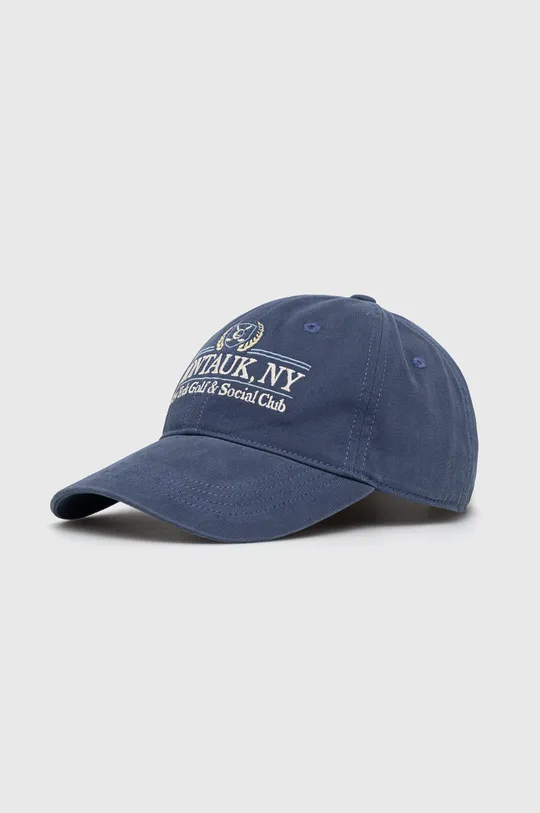 μπλε Βαμβακερό καπέλο του μπέιζμπολ Abercrombie & Fitch Ανδρικά