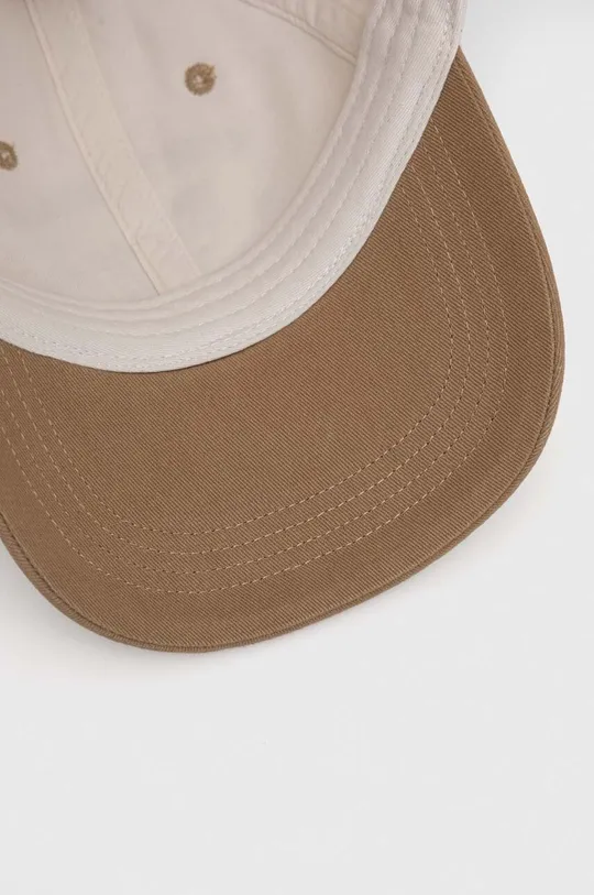 μπεζ Βαμβακερό καπέλο του μπέιζμπολ Abercrombie & Fitch