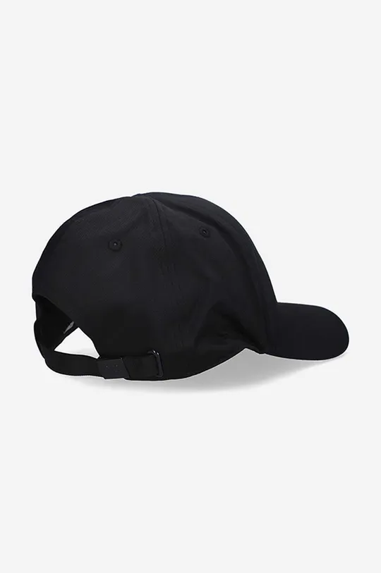 czarny C.P. Company czapka z daszkiem bawełniana