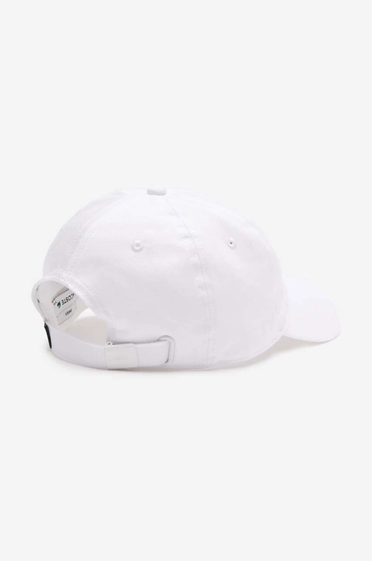 Lacoste cotton baseball cap white