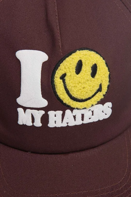 Памучна шапка с козирка Market Smiley Haters