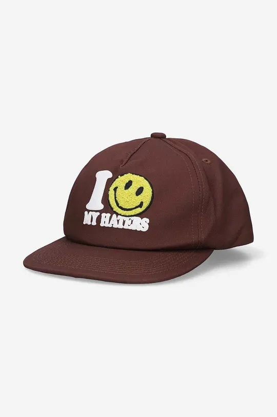 Памучна шапка с козирка Market Smiley Haters