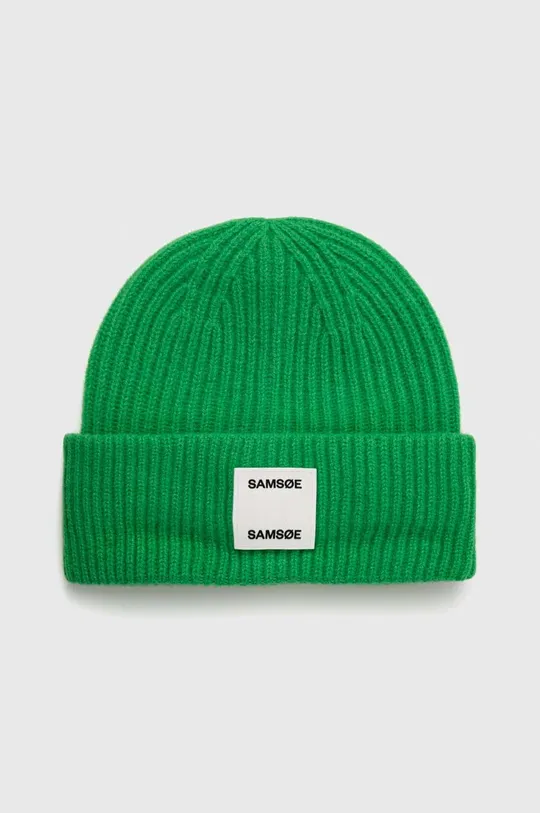 zelená Vlněný klobouk Samsoe Samsoe Unisex