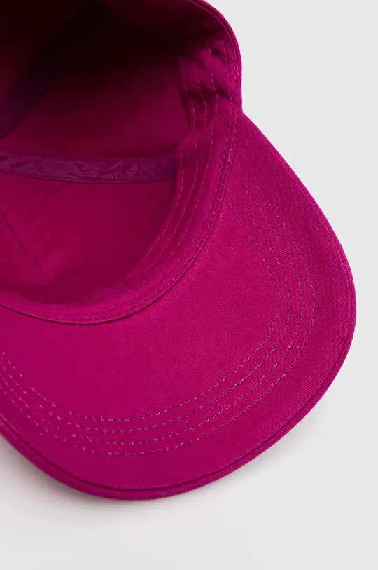 ροζ Βαμβακερό καπέλο του μπέιζμπολ Karl Lagerfeld Jeans