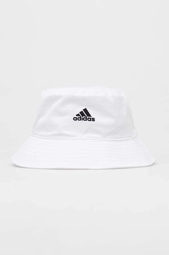 білий Бавовняний капелюх adidas Unisex