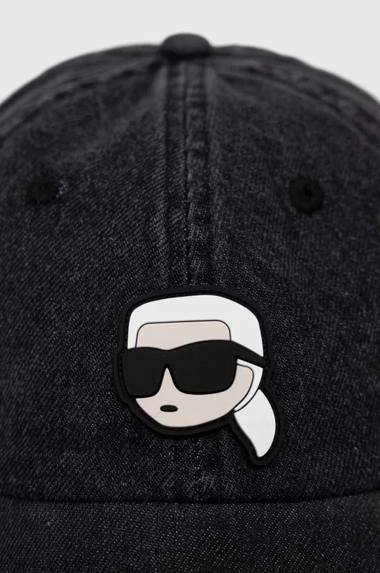Karl Lagerfeld czapka z daszkiem 65 % Bawełna, 20 % Bawełna z recyklingu, 10 % Wiskoza, 5 % Poliester