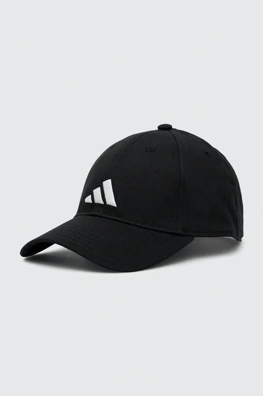 czarny adidas Performance czapka z daszkiem Tiro Unisex