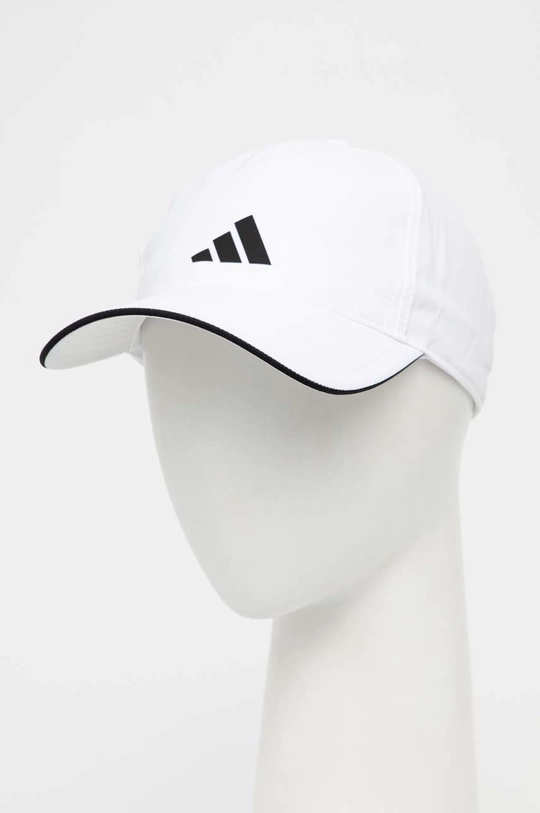 biały adidas Performance czapka z daszkiem Unisex