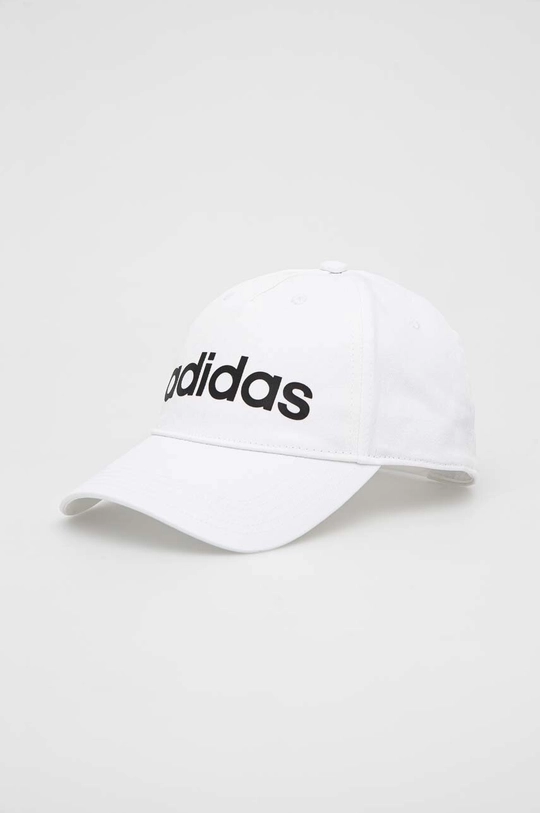 biały adidas czapka z daszkiem Unisex