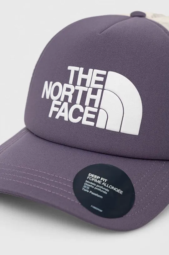The North Face czapka z daszkiem fioletowy