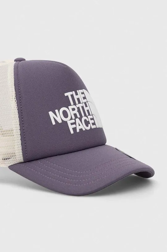fioletowy The North Face czapka z daszkiem
