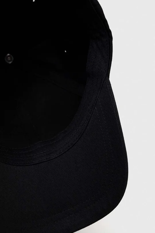 μαύρο Βαμβακερό καπέλο του μπέιζμπολ Emporio Armani Underwear