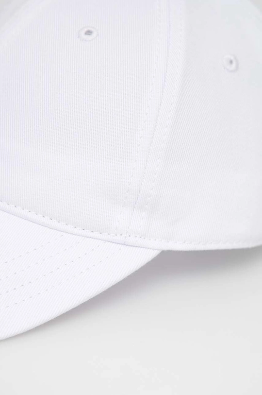 Lacoste berretto da baseball in cotone bianco