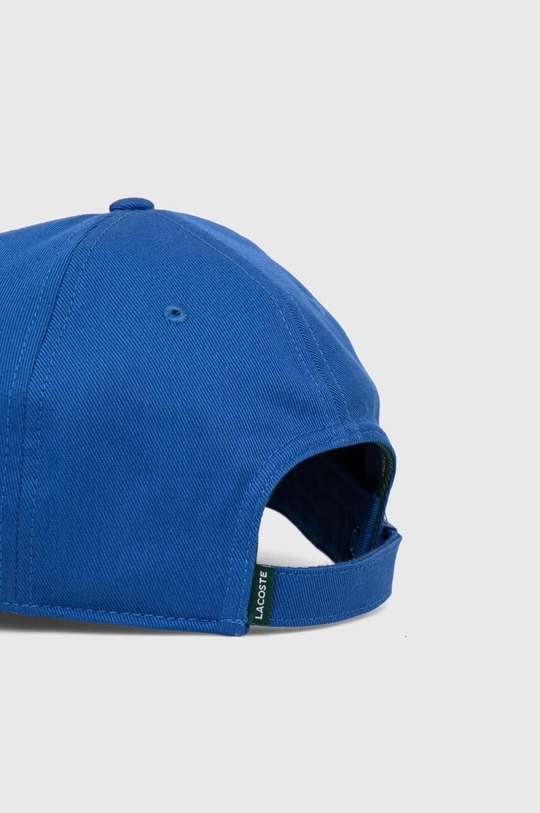 blu Lacoste berretto da baseball in cotone