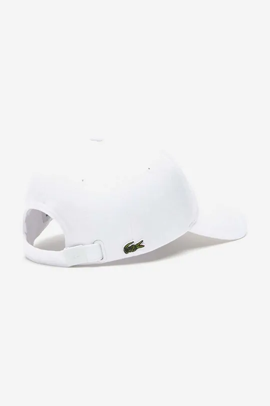 Βαμβακερό καπέλο Lacoste x Netflix λευκό
