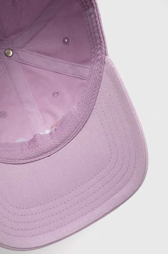 ροζ Βαμβακερό καπέλο του μπέιζμπολ Fila