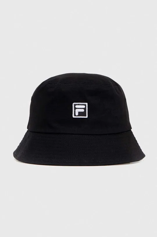 чорний Бавовняний капелюх Fila Unisex