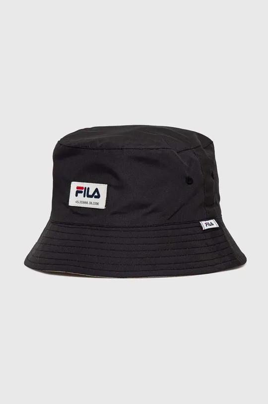 чорний Двосторонній капелюх Fila Unisex