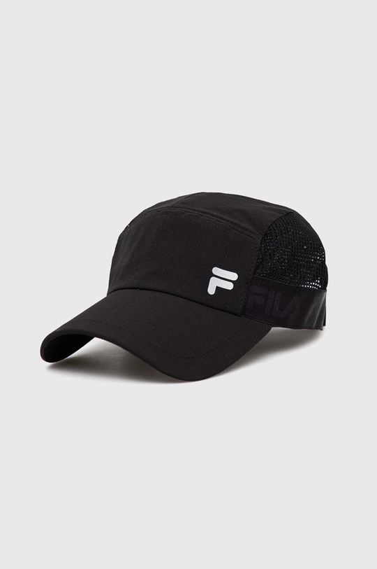 črna Kapa s šiltom Fila Unisex