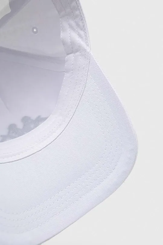 λευκό Βαμβακερό καπέλο του μπέιζμπολ Kappa