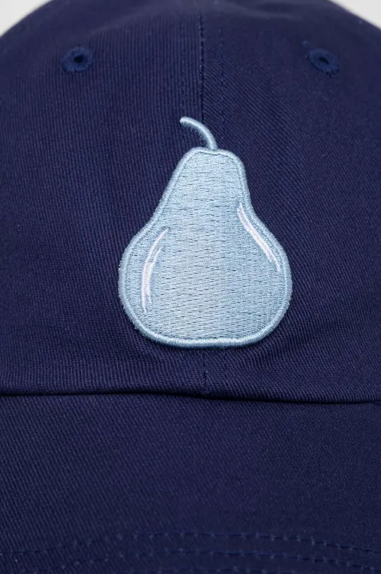 Βαμβακερό καπέλο του μπέιζμπολ United Colors of Benetton σκούρο μπλε