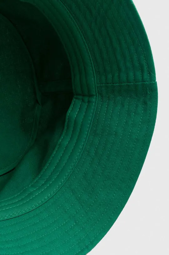 zielony United Colors of Benetton kapelusz bawełniany