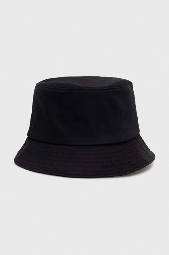 czarny United Colors of Benetton kapelusz bawełniany Unisex