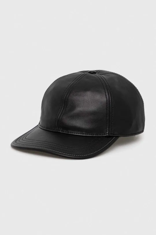 μαύρο Δερμάτινο καπέλο Coach Unisex