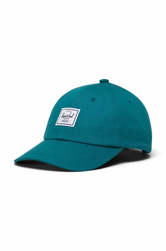μπλε Βαμβακερό καπέλο του μπέιζμπολ Herschel Unisex