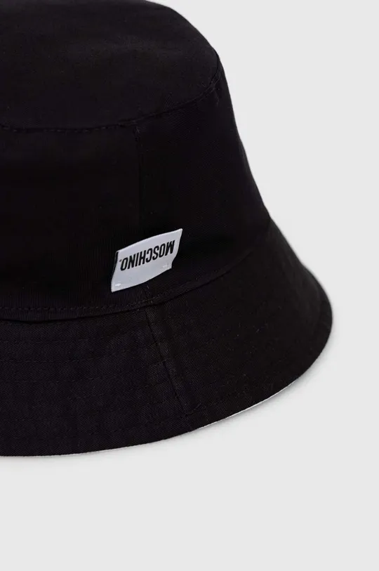 Obojstranný bavlnený klobúk Moschino