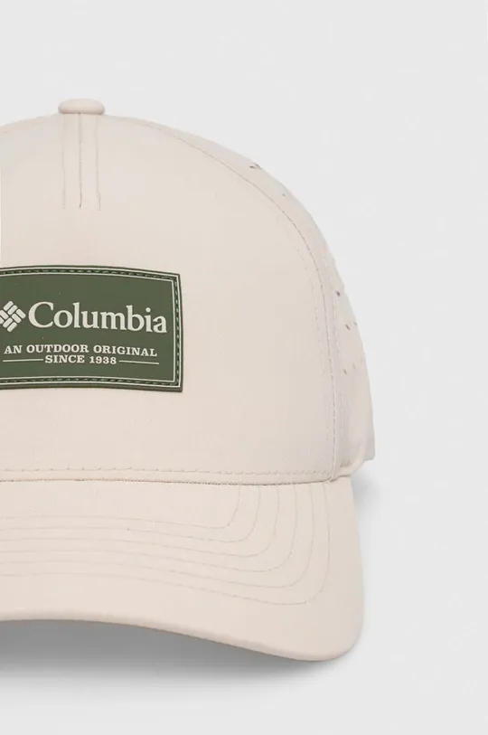 Columbia czapka z daszkiem Columbia Hike 110 beżowy