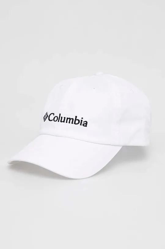 biały Columbia czapka z daszkiem ROC II Unisex